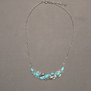 Silver and Turquoise Necklace